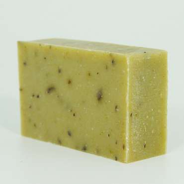 organic peppermint leaf bar soap
